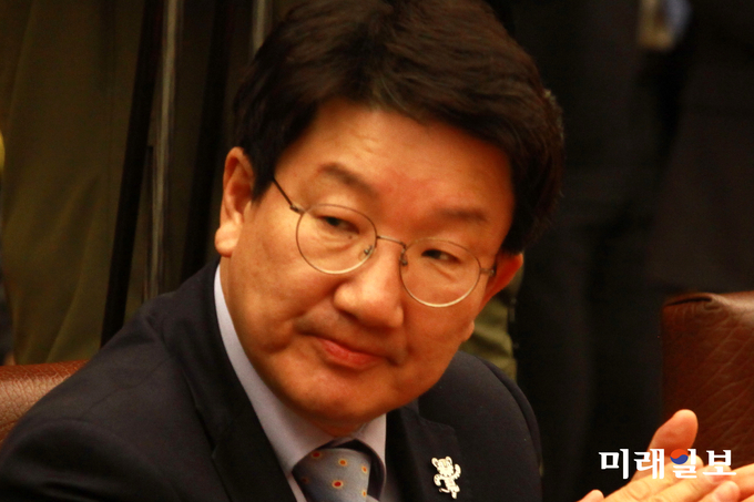 국회 측 탄핵소추위원인 권성동 국회 법사위원장./사진=장건섭 기자
