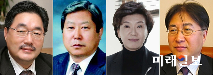 9월 13일과 14일 경주 화백컨벤션센터 2층에서 열리는 주제1 '사람과 글이 함께하는 세계화 전략'과 주제2 '한글문학의 새로운 지평과 그 확산'의 좌장을 맡은 김종회 경희대학교 교수(왼쪽부터), 김용재 시인(전 대전대학교 교수), 장소원 서울대학교 교수, 고영일 한국문학번역원 본부장./사진=미래일보 DB