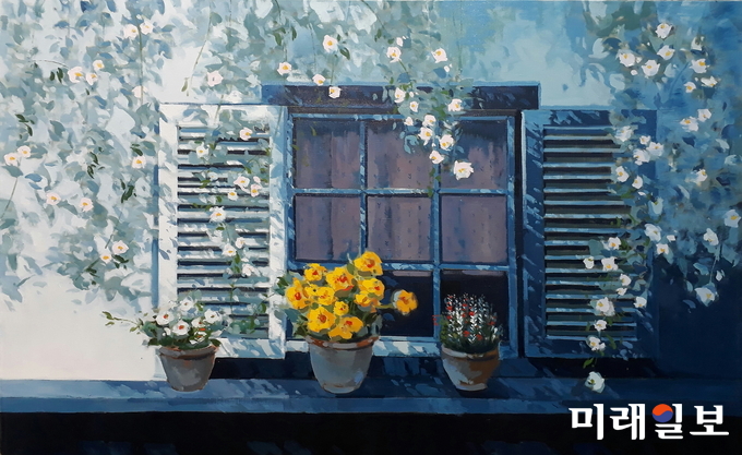 배정강-Goodmorning provence 130.3x80.3cm oil on canvas.