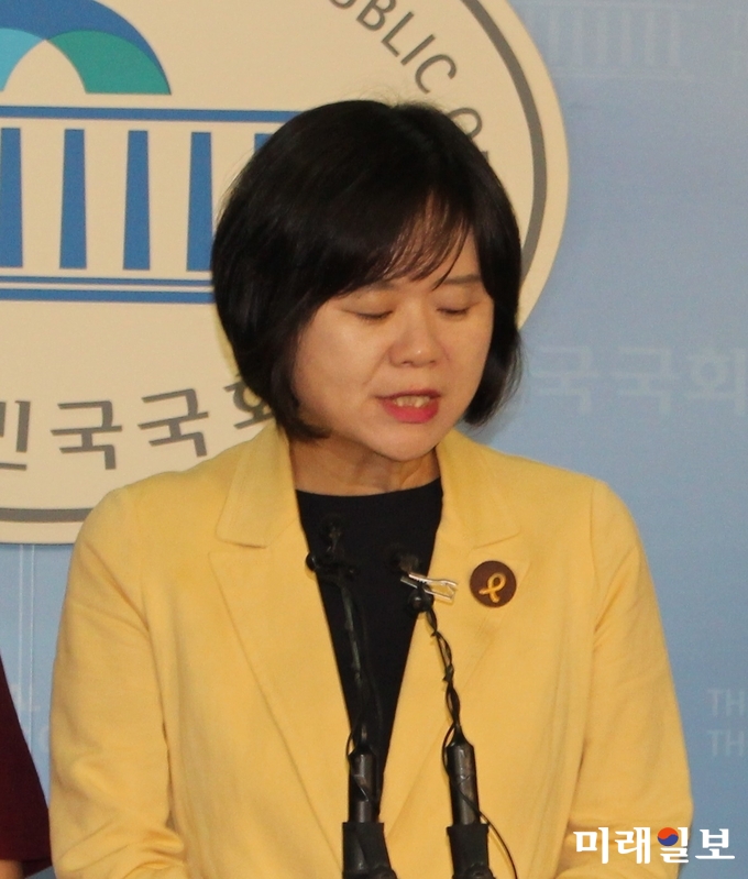 이정미 정의당 대표./사진=김정현 기자