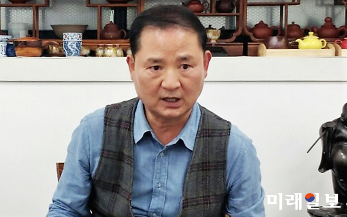 인터넷언론인연대 취재팀과 인터뷰 중인 여운환 씨./사진=언론인연대 특별취재팀