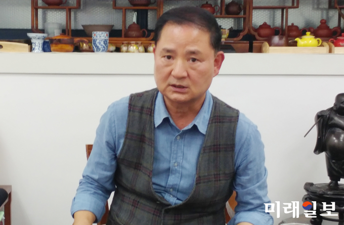 인터넷언론인연대 취재팀과 인터뷰 중인 여운환 씨./사진=언론인연대 특별취재팀