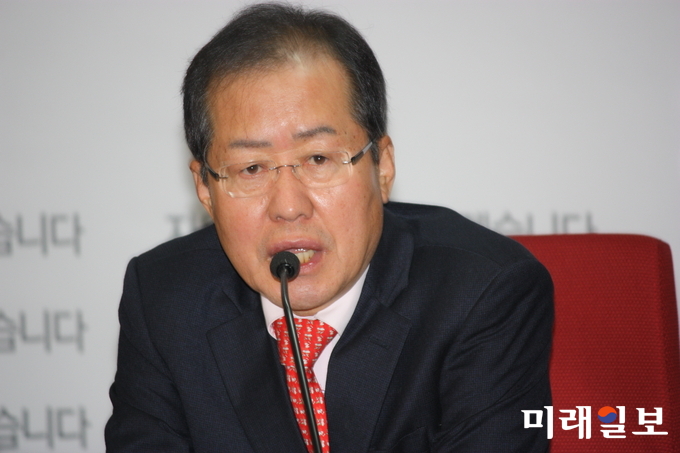홍준표 자유한국당 대표./사진=김정현 기자