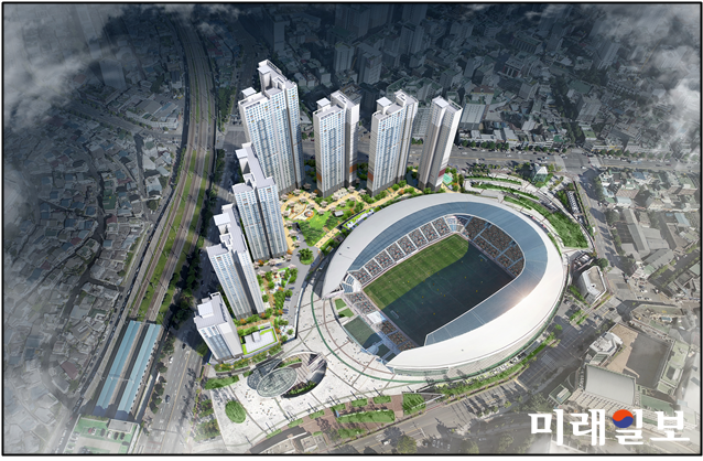 도원역 주상복합 주택사업 조감도./사진=인천시 제공