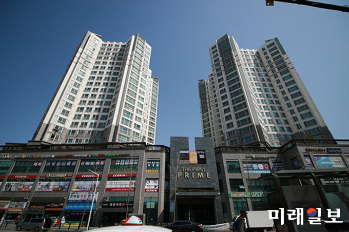고양시 관산동에 지어진 'A주상복합 아파트' 전경./사진=인터넷언론인연대