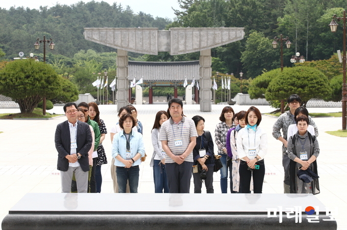 광주광역시는 지난달 31일부터 1박 2일 일정으로 한국방송작가협회 회원 20여명이 참여한 기획답사를 실시했다. / 사진=광주시 제공