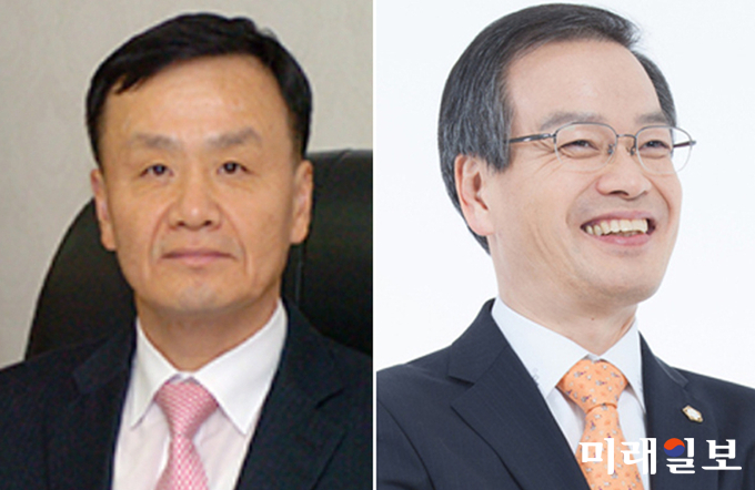 임정혁(왼쪽) 변호사와 허익범 변호사./사진=미래일보 DB