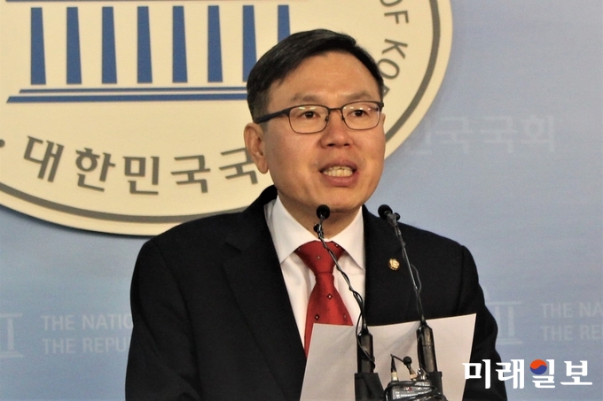 정태옥 자유한국당 대변인. 사진=김정현 기자 2018,01.19