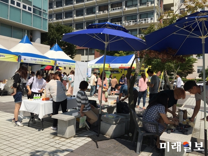 광주 북구의 사회적기업 상생장터 모습 / 사진=북구청 제공