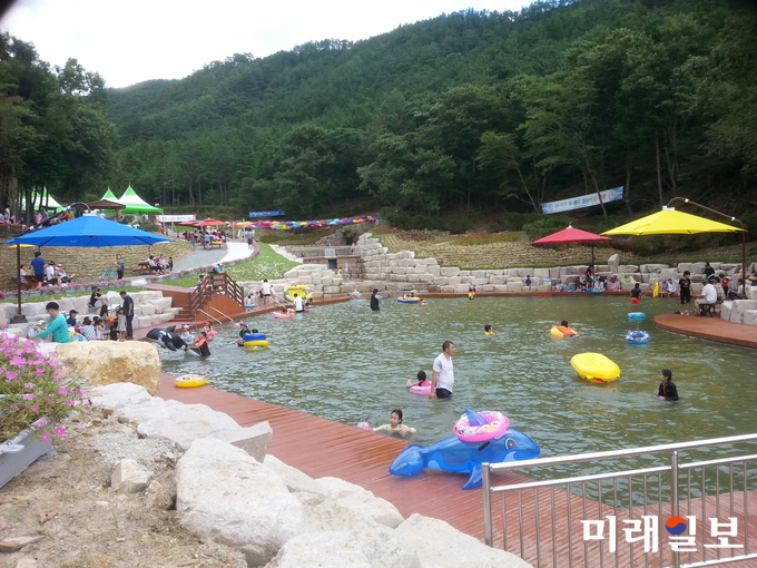 강진군 강진읍 보은산에 위치한 V-랜드 / 사진=강진군 제공