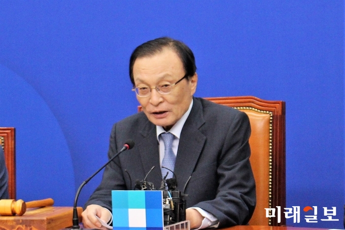이해찬 더불어민주당 대표. 2018.9.3/사진=김정현 기자