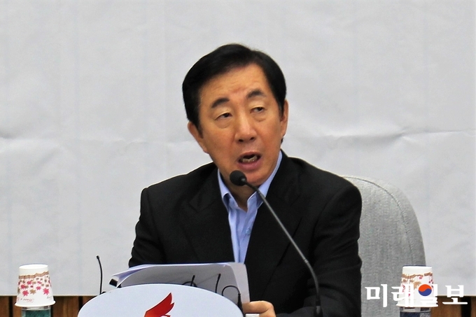 김성태 자유한국당 원내대표./사진=김정현 기자