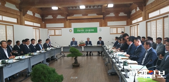 전라남도 시장,군수협의회가 6일 담양죽녹원에서 열렸다. / 사진=전남도 제공