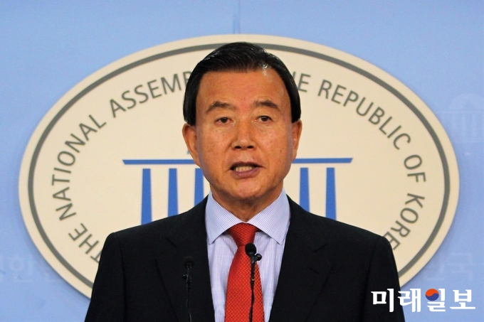 홍문표 자유한국당 의원./사진=김정현 기자