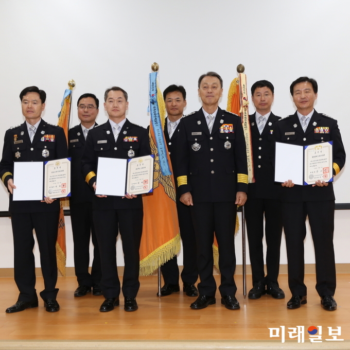 광주광역시 소방안전본부가 대형재난 발생 시 재난현장 통합대응능력을 인정받아 ‘재난대비 긴급구조훈련 최우수기관’에 선정돼 대통령상을 수상했다. / 사진=광주시 제공