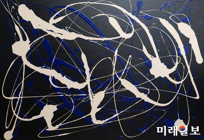서양화가 장소영/Untitled/2017 Acrylic and gel medium on canvas/116.7x80.3cm