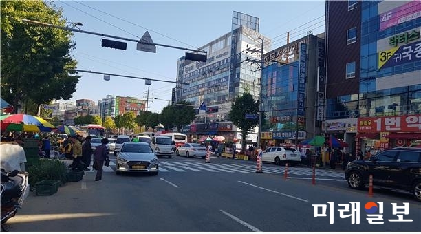 광주 말바우시장 무단횡단 금지시설 장소 / 사진=광주시 제공