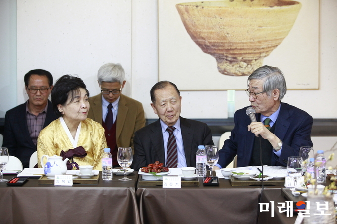 14일 오후 서울 종로구 평창동 보주박물관에서 개최된 '대한민국 대표 茶人박물관 건립관련 간담회'가 열리고 있다./사진=장건섭 기자