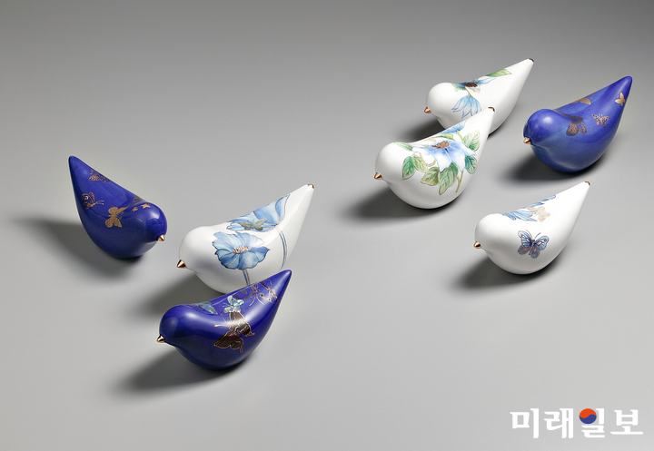 설숙영 도예작품 '봄날' I (대)102x235x105, (소)85x210x100./사진=Ceramic Studio