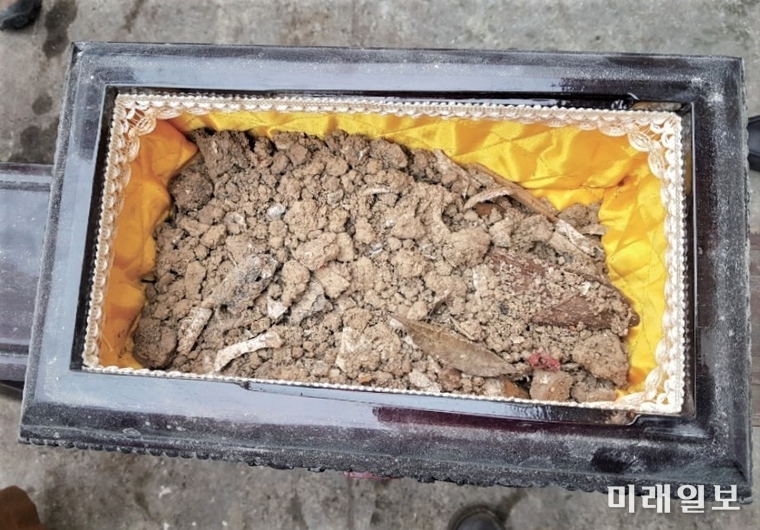 1200년 만에 모습을 드러낸 무상선사(無相禪師)의 사리함./사진=월간 '차의세계'