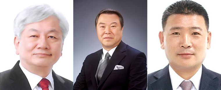 광주시민대상 수상자 왼쪽부터 학술대상 김영진 교수, 체육대상 전갑수 회장, 지역경제진흥대상 이정권 대표