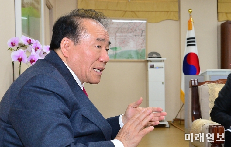 장휘국 광주광역시교육감이 교육부가 자사고 관련 권한을 당장 시·도교육감들에게 이양할 것을 강력히 촉구했다. / 사진=광주시교육청 제공