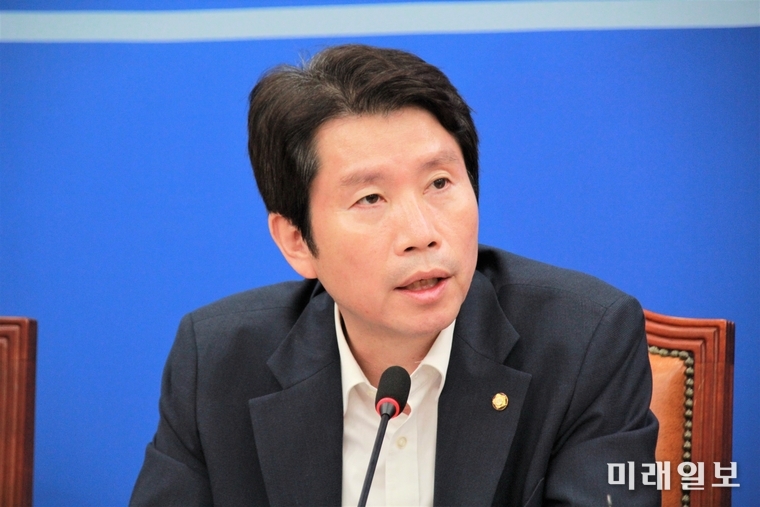 이인영 더불어민주당 원내대표./사진=김정현 기자