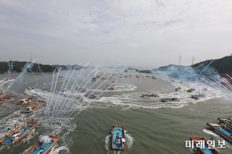 2018년 명량대첩축제 모습 / 사진=전남도 제공
