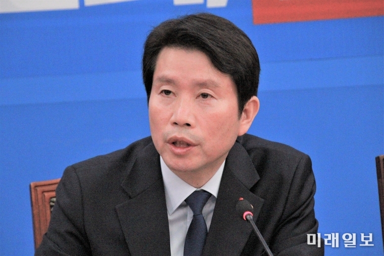 이인영 더불어민주당 원내대표./사진=김정현 기자