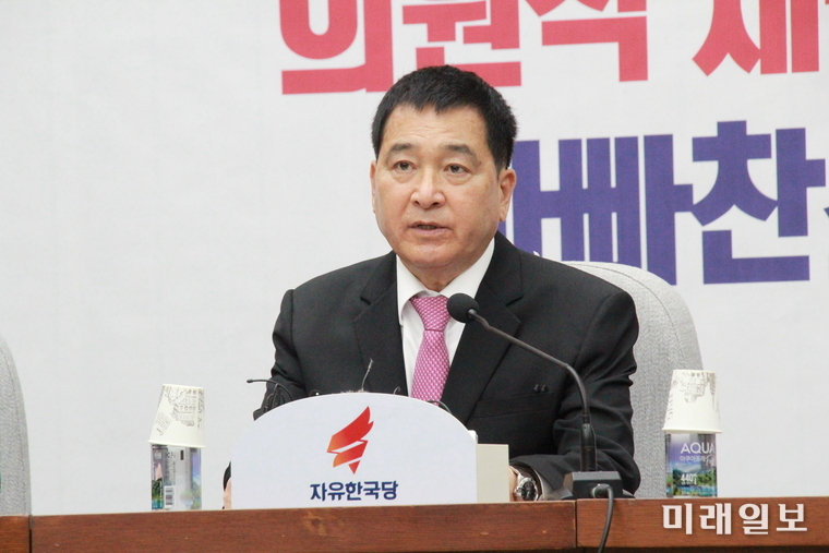 심재철 자유한국당 원내대표./사진=김정현 기자