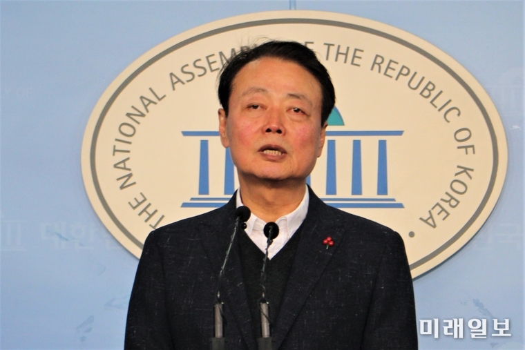 한선교 미래한국당 대표./사진=김정현 기자