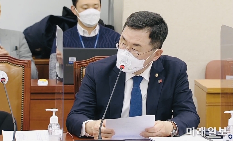 소병철 더불어민주당이 25일 서울 여의도 국회 법제사법위원회에서 열린 박범계 법무부장관 후보자 인사청문회에서 발언하고 있다./사진=미래일보