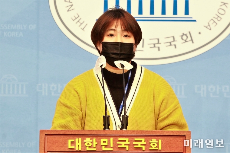 조혜민 정의당 대변인./자료사진=장건섭 기자