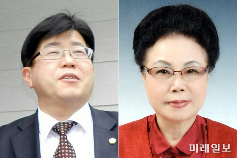 국제PEN한국본부 부산지역위원회 회장이자, 한국문학세계화위원회 위원장인 권대근 교수(왼쪽)와 사단법인 영호남수필문학협회 한영자 이사장./사진=미래일보 DB