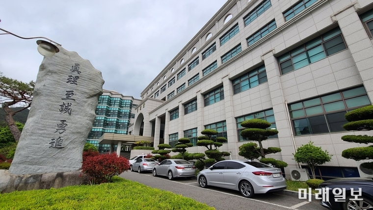 전남 순천시 녹색로 소재 청암대학교 전경 일부./사진=장건섭 기자