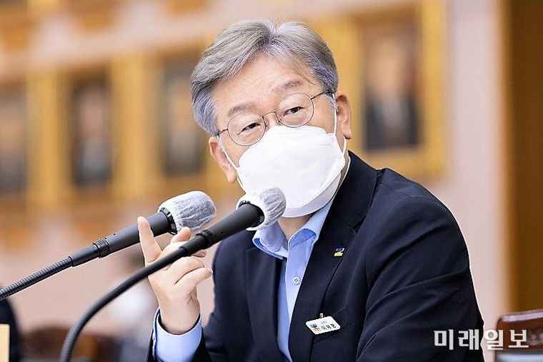 더불어민주당 대선 경선 후보인 이재명 경기도지사./ⓒ 장건섭 기자