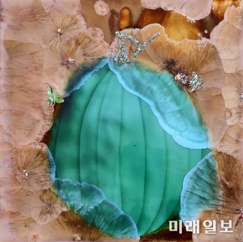 설숙영 도예작품 '추억'(310x310mm)