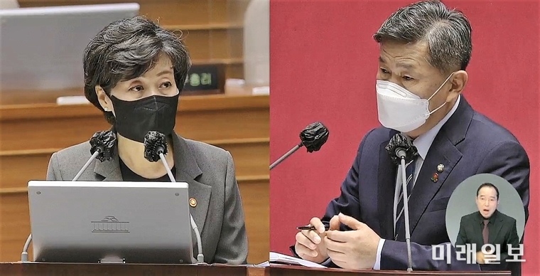 27일 서울 여의도 국회에서 열린 대정부질문에서 서동용 더불어민주당 의원의 질의에 박순에 교육부 장관이 답변하고 있다./사진=인터넷의사중계시스템 화면 갈무리