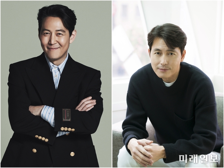희망브리지 전국재해구호협회의 고액 기부자 모임인 '희망브리지 아너스클럽'에 가입한 배우 이정재(왼쪽)과 정우성./ⓒ미래일보