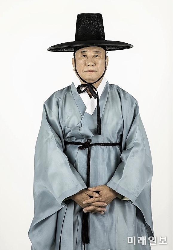 국가무형문화재 '가곡' 보유자 이동규 씨./사진=문화재청 제공