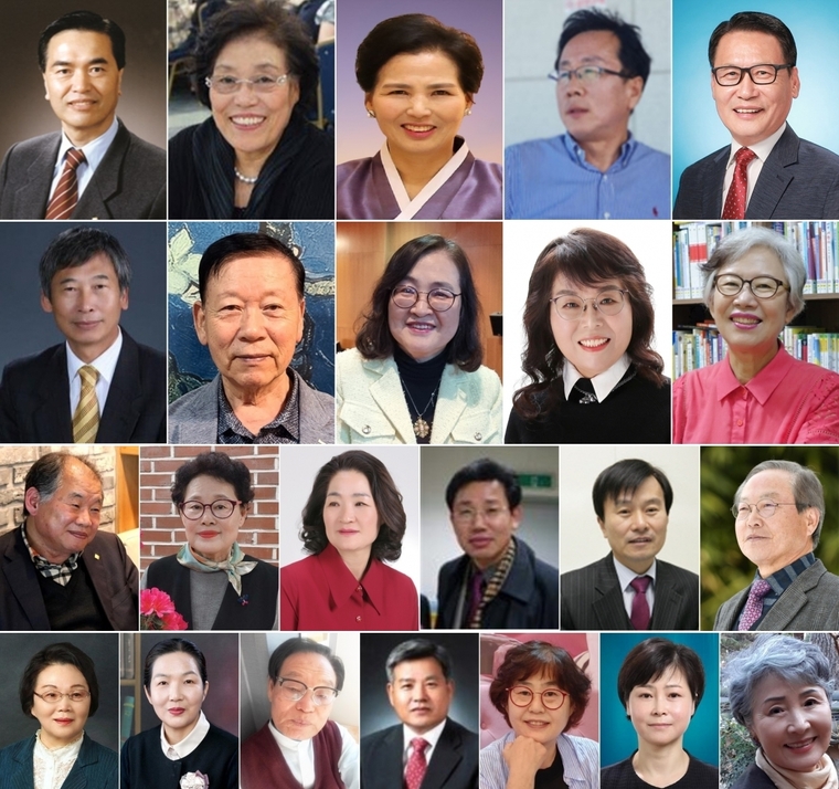 한국문인협회 제정, 제20회 한국문협작가상, 제16회 한국문학백년상, 제12회 월간문학상, 제9회 한국문학인상 수상자./사진=한국문인협회 제공