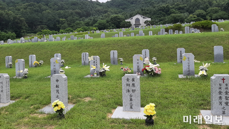 충남 천안 병천면에 위치한 국립 망향의 동산 국립묘역 전경./사진=박인숙 기자