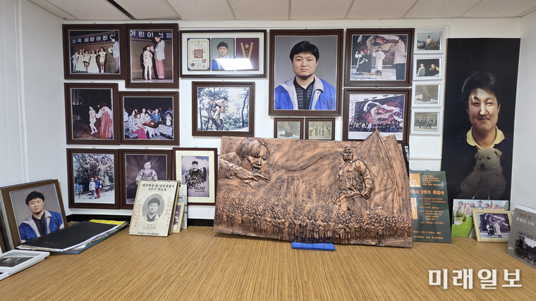 서울 종로구 율곡로 충신회관 7층 강경대기념관 내부 전경./사진=이연종 기자