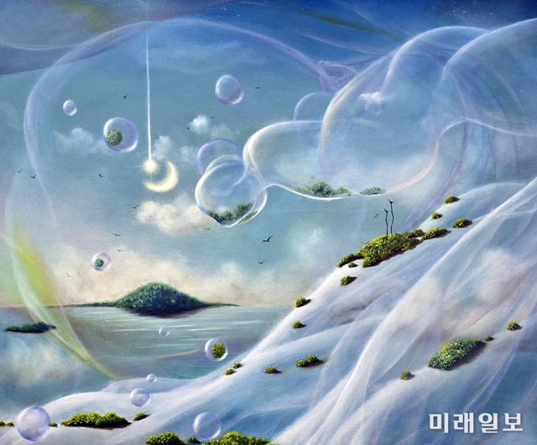 조로사 작가의 'Inner space-2(내면의 풍경-2)' 72.7x60.6cm oil on canvas./사진=조로사 작가 제공