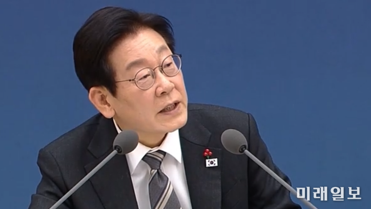 이재명 대통령이 지난 12일 세종시 정부세종컨벤션센터에서 열린 교육부·국가교육위원회·법제처 업무보고에서 발언하고 있다./사진=대통령실