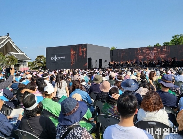 지난 청와대 공연 장면./사진=문화체육관광부